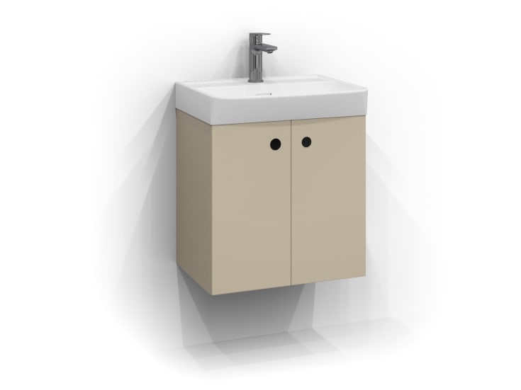Svedbergs Intro Plan tvättställsunderskåp, 50x50 cm, beige