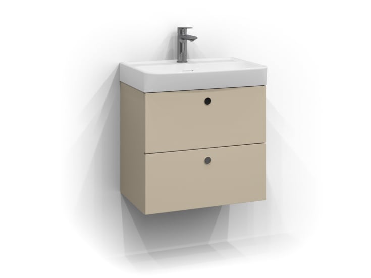 Svedbergs Intro Plan tvättställsunderskåp, 55x35 cm, beige