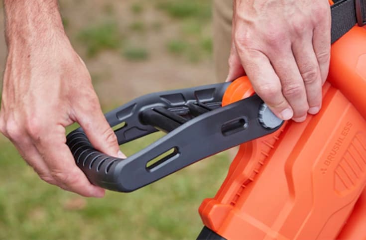 BLACK & DECKER 36v løvsuger BCBLV3625L1-QW Incl batteri og lader