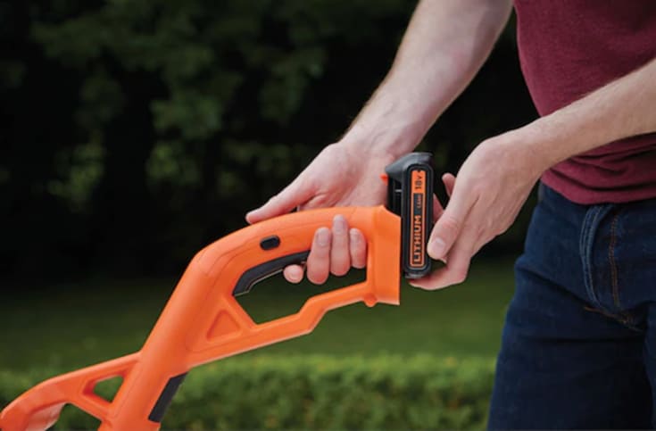 BLACK & DECKER 18v græstrimmer på 25 cm Incl batteri og lader