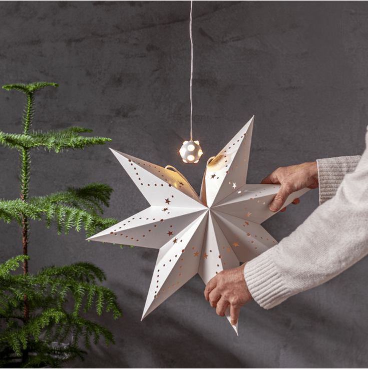 Star Trading Lighty ljuskula för julstjärnor