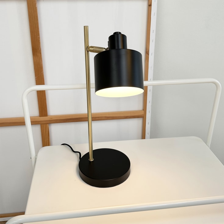 Dyberg Larsen Ocean bordlampe, sort