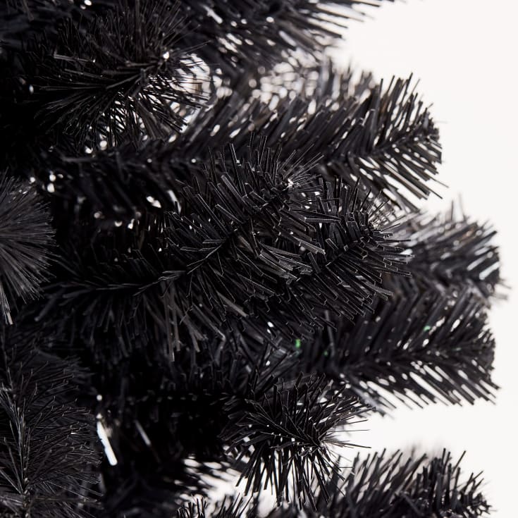 Nordic Winter Bling plastgran, svart