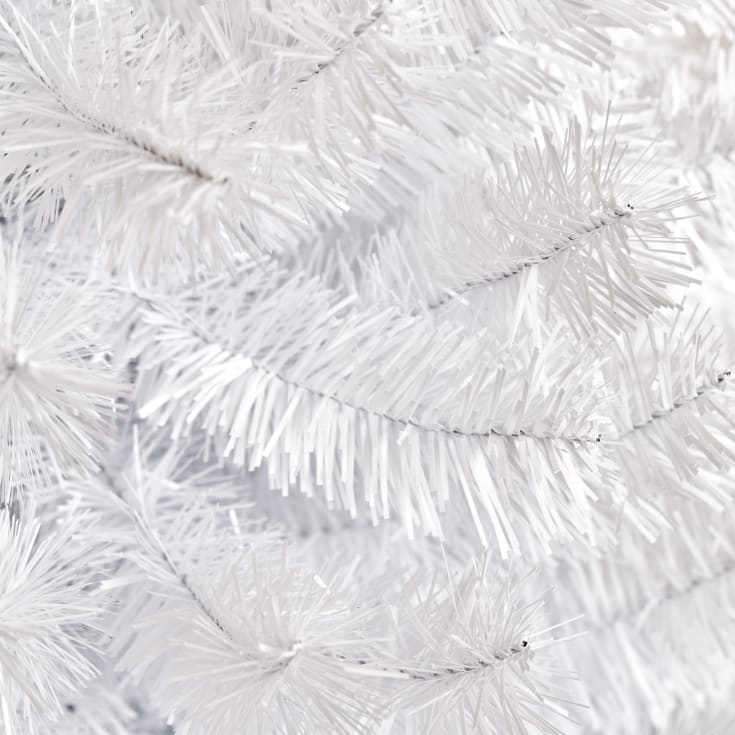 Nordic Winter Bling plastgran, hvit