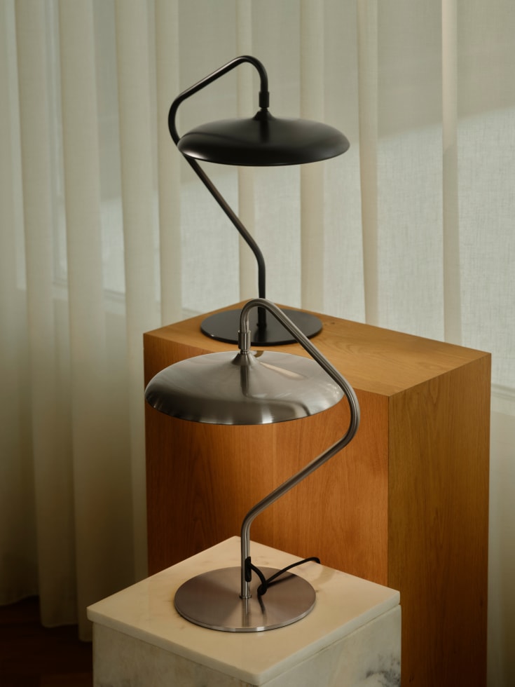 Dftp Artist bordlampe, stål