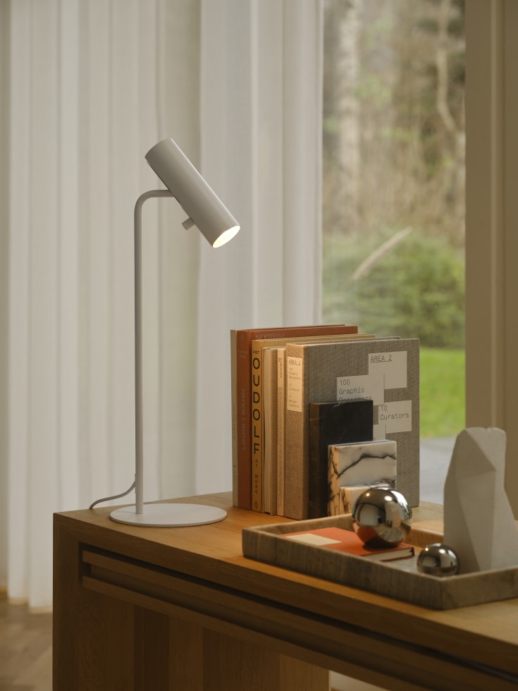 Dftp MIB 6 bordslampa, vit