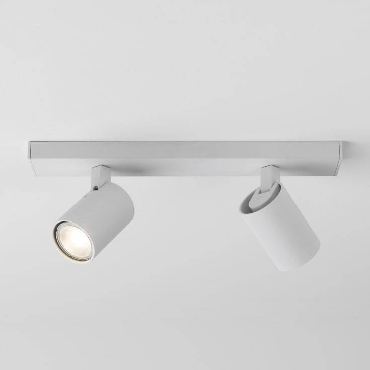 Astro Ascoli Twin spotlampe, 2 spots, hvid
