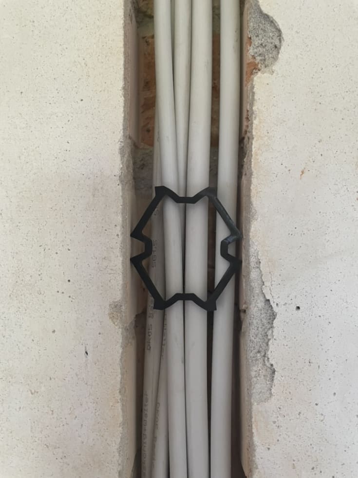 Säkringsbrytare 3P+N max 32A för patronsäkring 10,3x38 mm, 4M