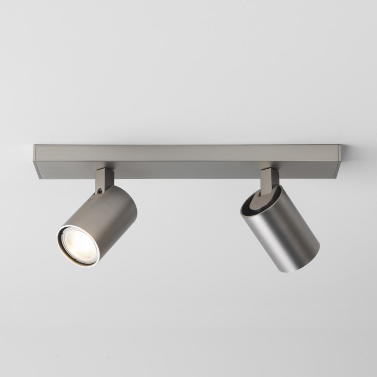 Astro Ascoli Twin spotlampe, 2 spots, krom