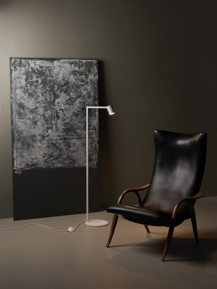 Astro Ascoli gulvlampe, hvid