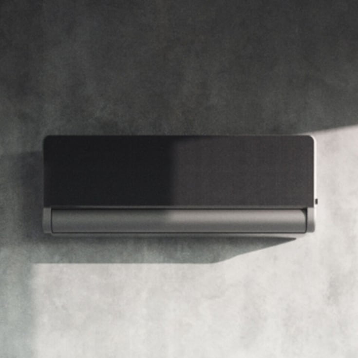 ELL Front Boost Dark luft til luft varmepumpesæt, 6,15 kW