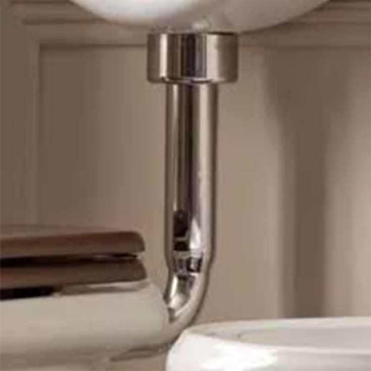 Lavabo Retro Low rørsæt, krom