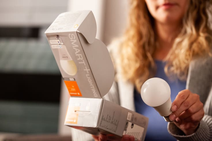 Ledvance Smart+ Wifi E27 standardpære, 2700K-6500K, 9W