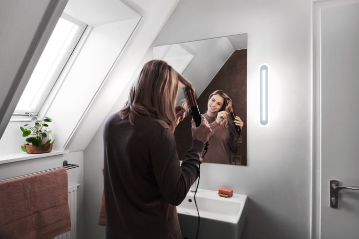 Osram Smart+ Wifi Speillampe for bad, justerbar hvit, 40 cm