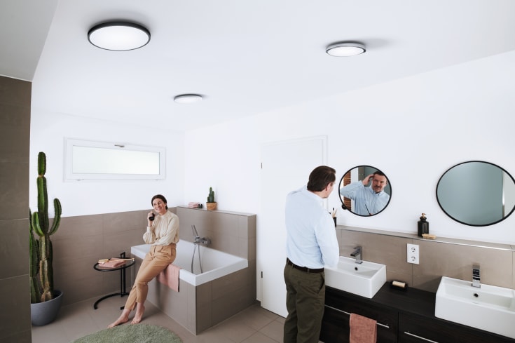 Osram Smart+ Wifi Orbis Disc tak, justerbar vit, Ø40 cm