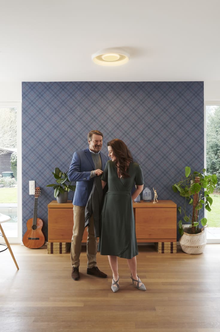 Osram Smart+ Wifi Orbis Stea plafond, fargeskiftende, Ø48,5 cm