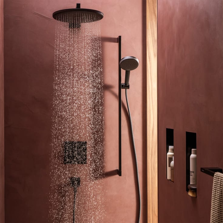 Hansgrohe Raindance Alive S hånddusj, vannsparende, matt sort