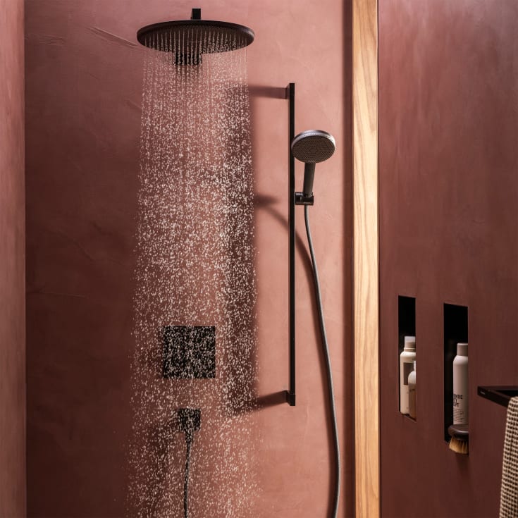 Hansgrohe Raindance Alive S huvuddusch, Ø30 cm, matt svart