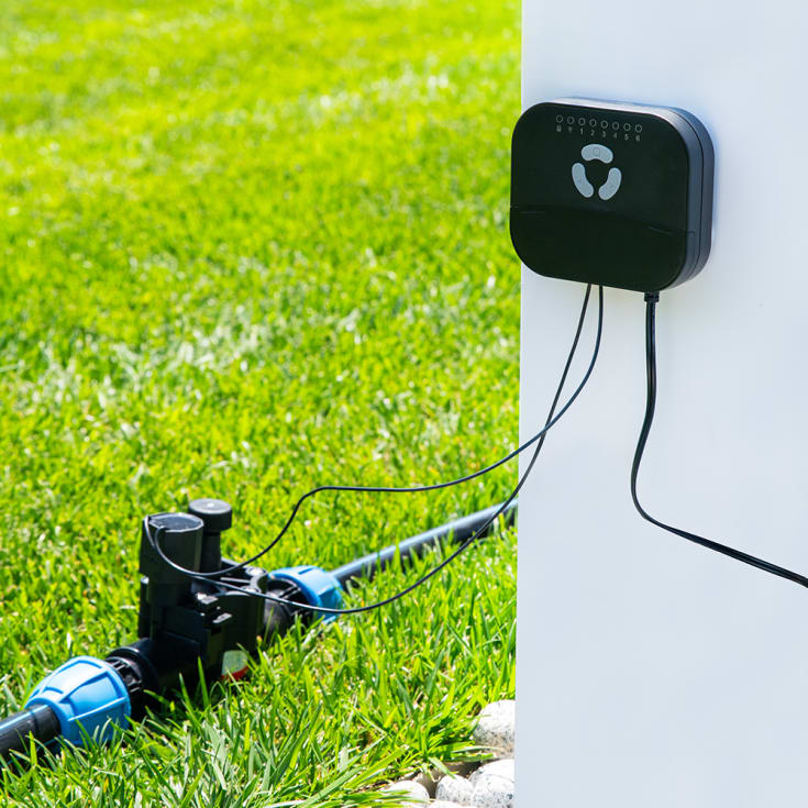 FrankEver Smart Sprinkler Controller Drivs av Shelly