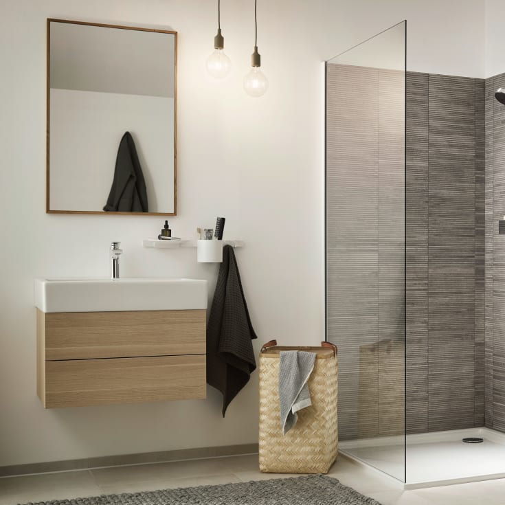 Hansgrohe WallStoris krok, 2 st, vit