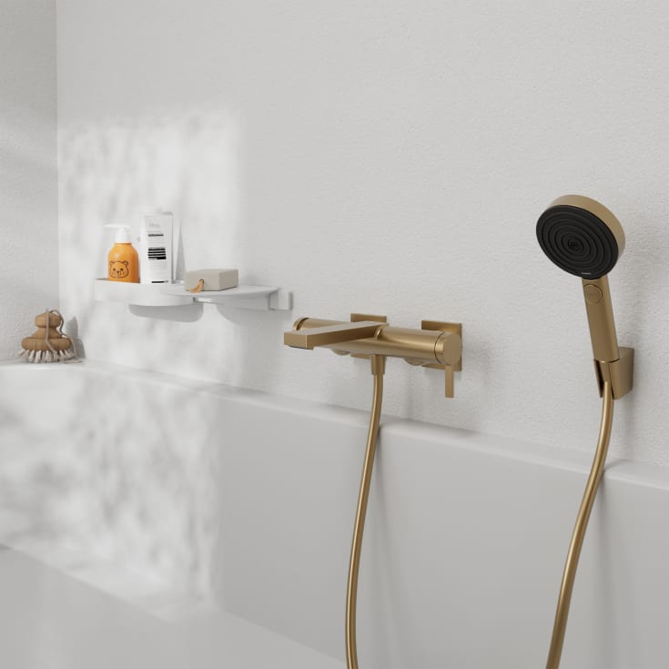 Hansgrohe WallStoris skinne, 50 cm, hvid