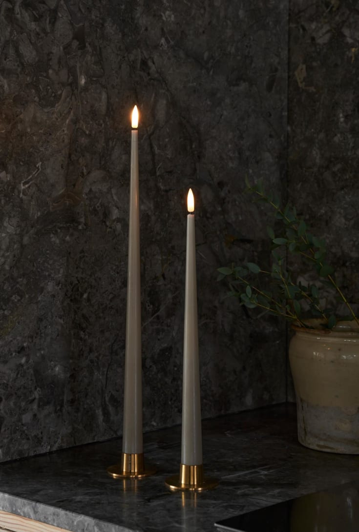 Ester & Erik LED kronljus, 30 cm, grön, 2-pack