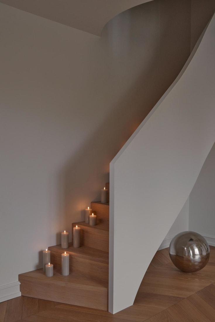 Ester & Erik LED kubbelys, beige, 20 cm