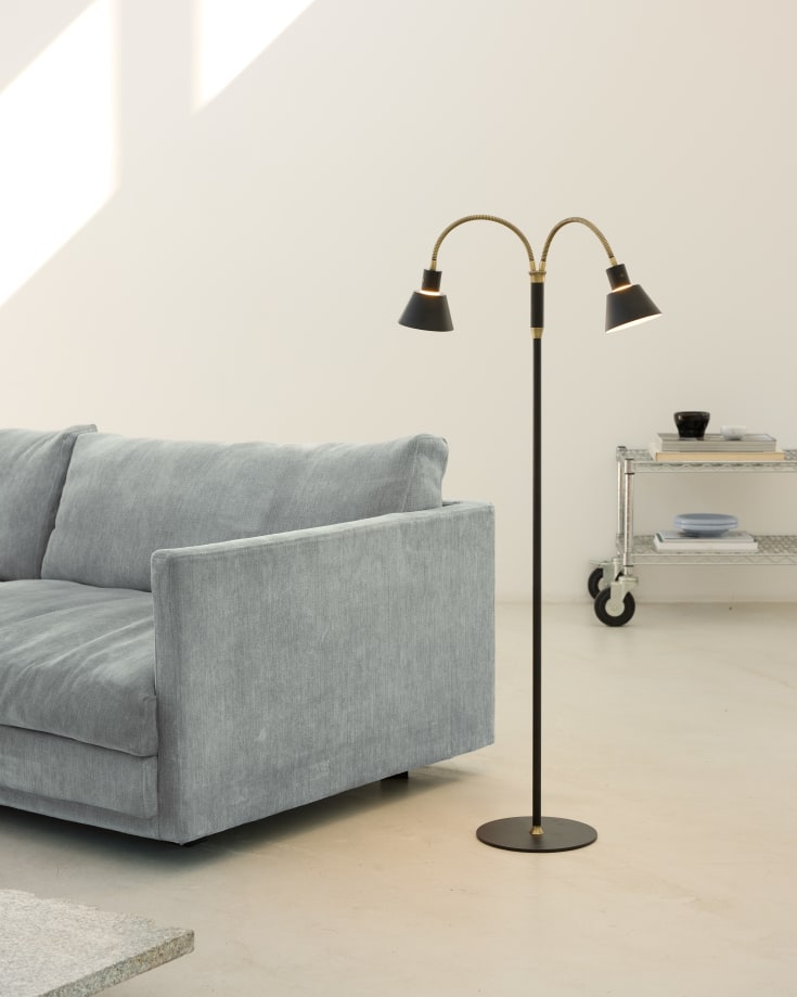 Halo Design Space gulvlampe, 2 arme