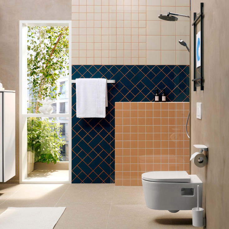 Hansgrohe Activera S Showerpipe 240 duschset, vattensparande, krom