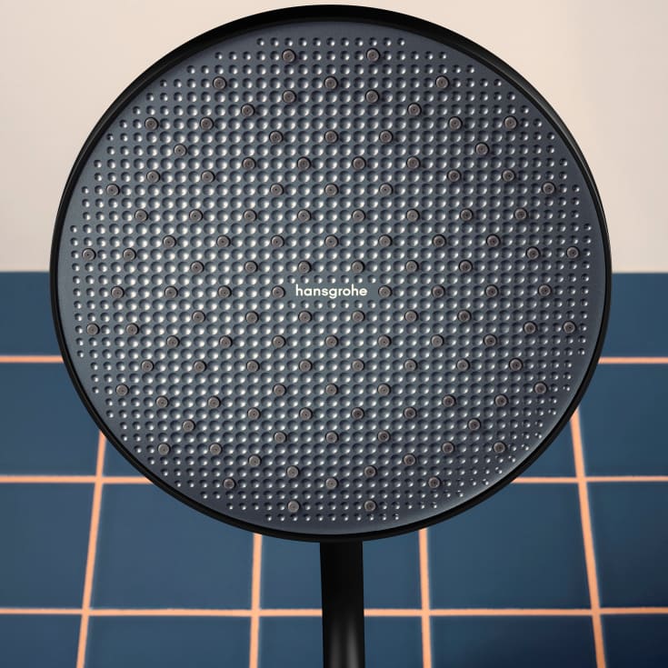 Hansgrohe Activera S Showerpipe 240 brusesæt, vandbesparende, mat sort