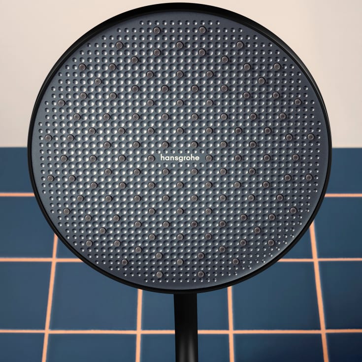 Hansgrohe Activera S Showerpipe 240 brusesæt, vandbesparende, mat sort