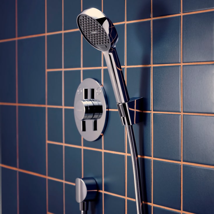 Hansgrohe Activera Select S duschset, vattensparande, krom