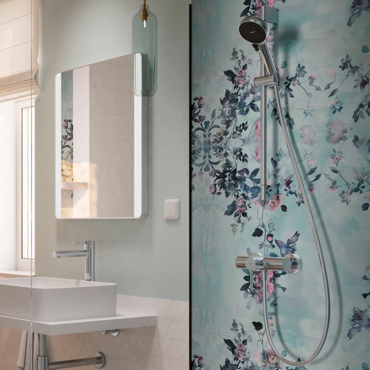 Hansgrohe Activera S duschset, vattensparande, krom