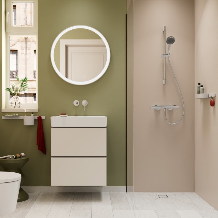Hansgrohe Activera S duschset, vattensparande, krom