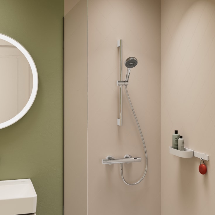 Hansgrohe Activera S brusesæt, vandbesparende, krom