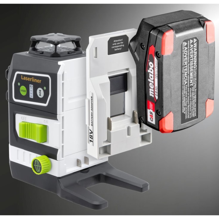 Laserliner nätadapter 18V, för Metabo-batteri