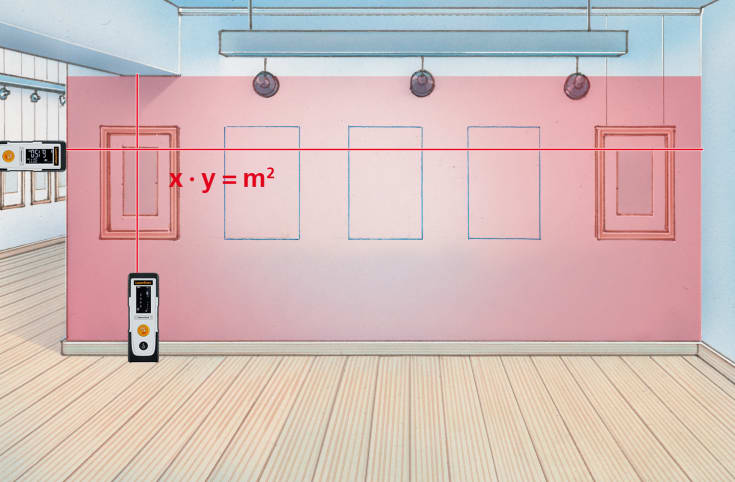 Laserliner DistanceCheck 25 avstandsmåler, 25 m