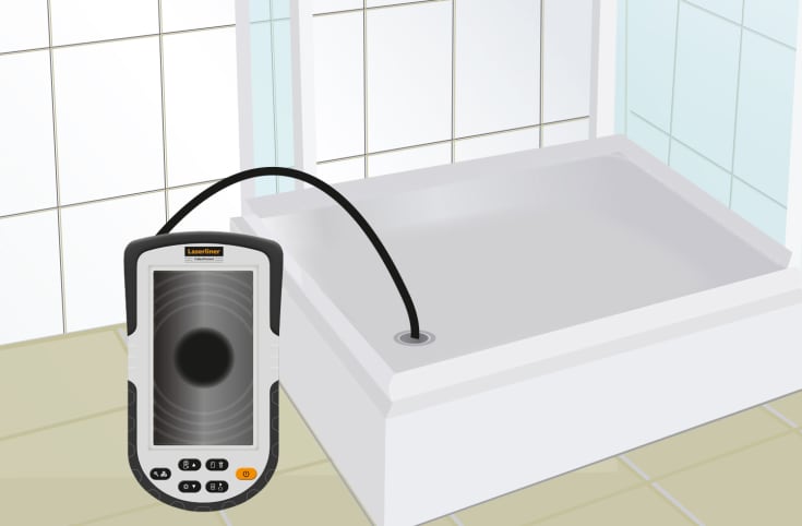 Laserliner VideoPocket inspeksjonskamera, Ø8 mm/1 m