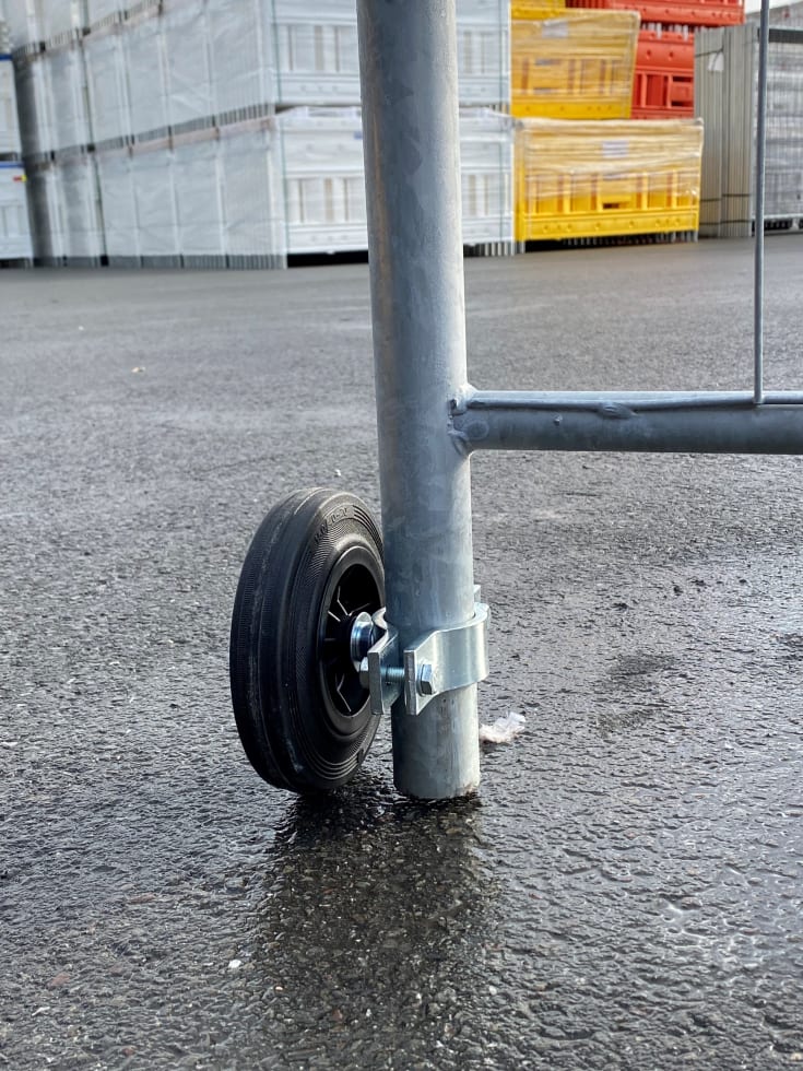 Hjul for dørelement, Ø200 mm