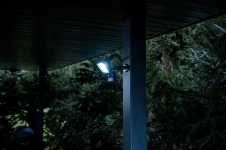 Brennenstuhl LED-strålkastare med sensor, svart, 6500K, 10W