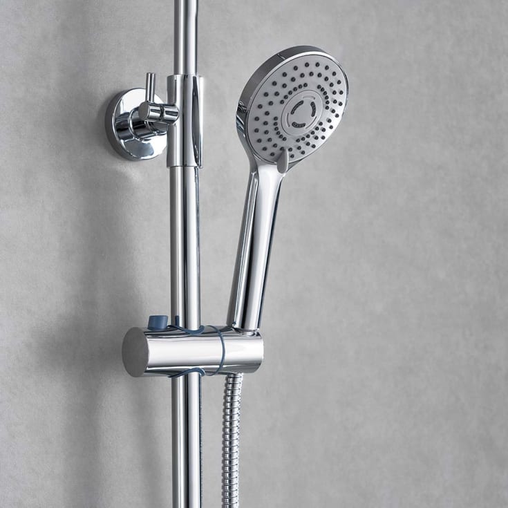 Bathlife Glimma dusjsett, krom