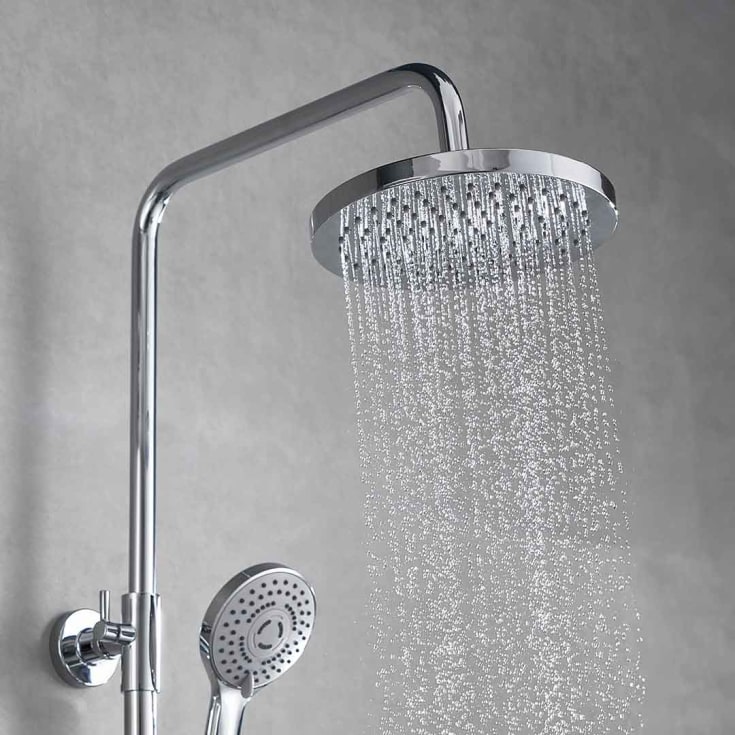 Bathlife Glimma dusjsett, krom