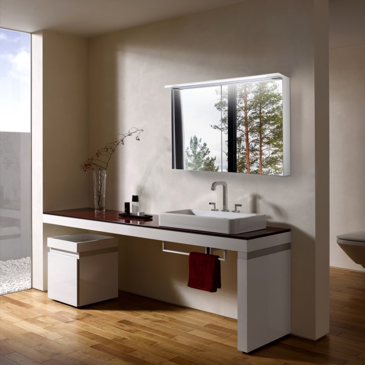 Bathlife Glänsa speilskap, 100x70 cm
