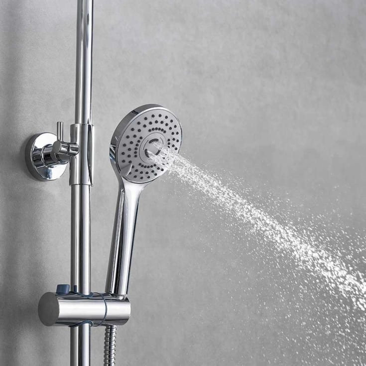 Bathlife Glimma dusjsett, krom