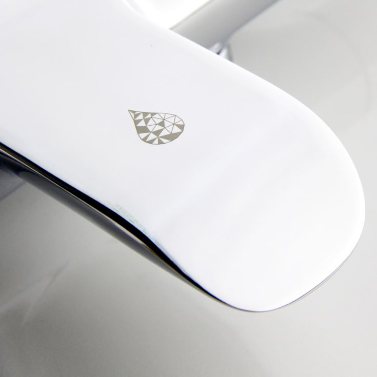 Bathlife Brusa badekarbatteri med dusjsett, krom