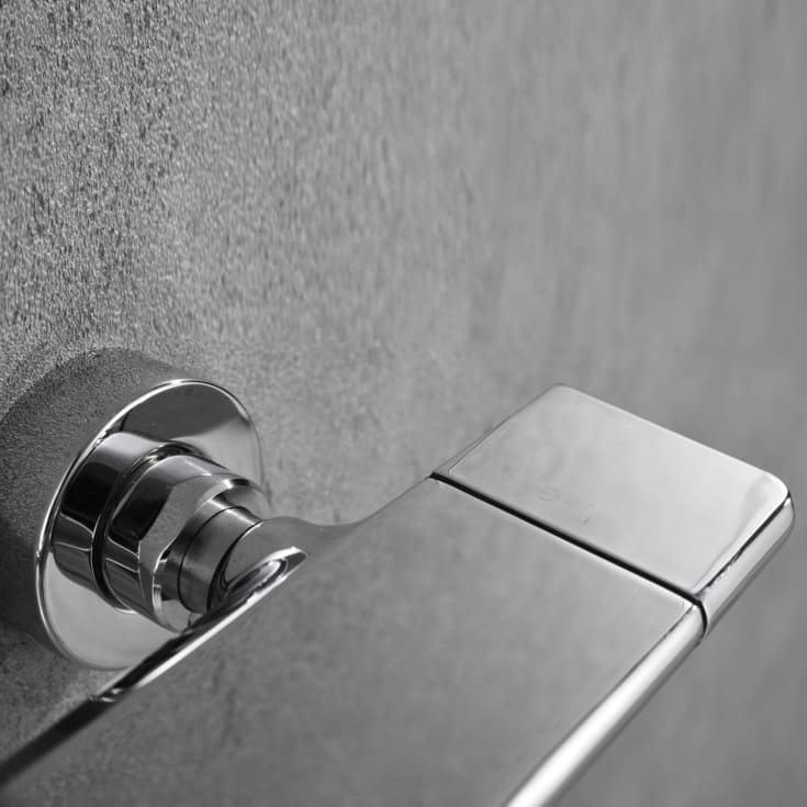 Bathlife Stimma dusjbatteri,krom
