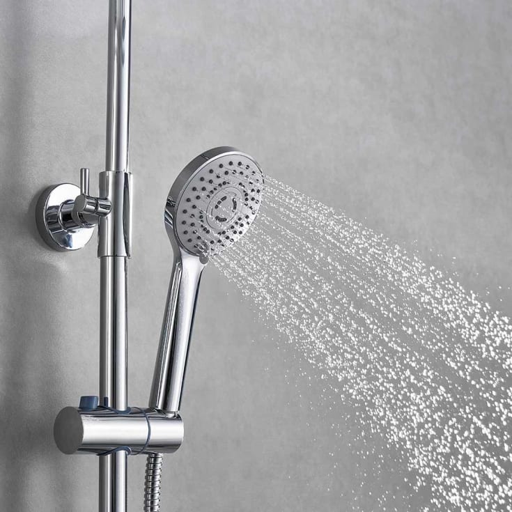 Bathlife Glimma dusjsett, krom