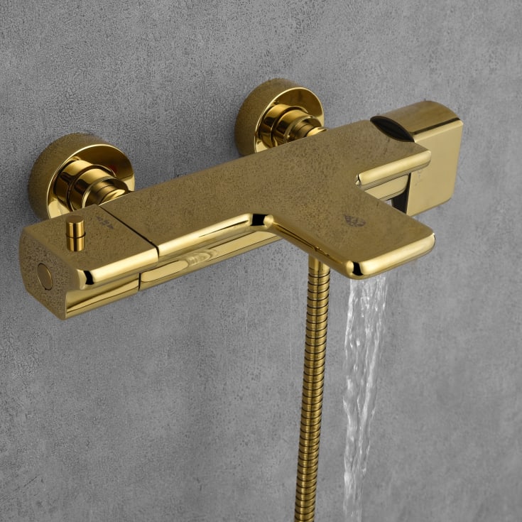 Bathlife Stimma Tapp badekarsbatteri, messing