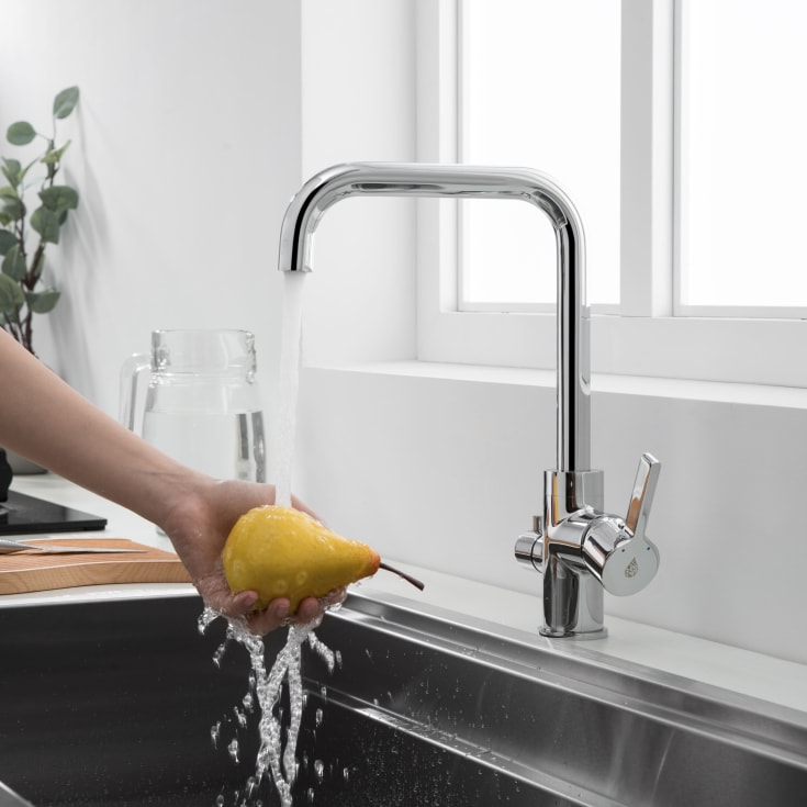 Bathlife Atlant kjøkkenarmatur, krom