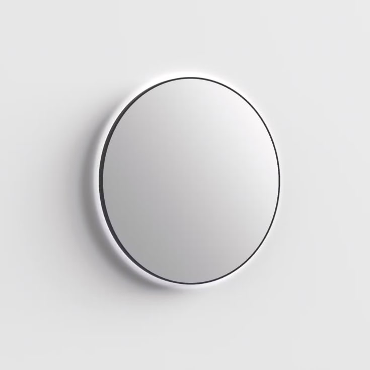 Bathlife Spira speil, Ø120 cm, med LED-lys